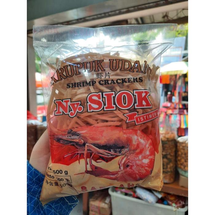 

[dch] - Kerupuk Udang Ny Siok Stik 500gr