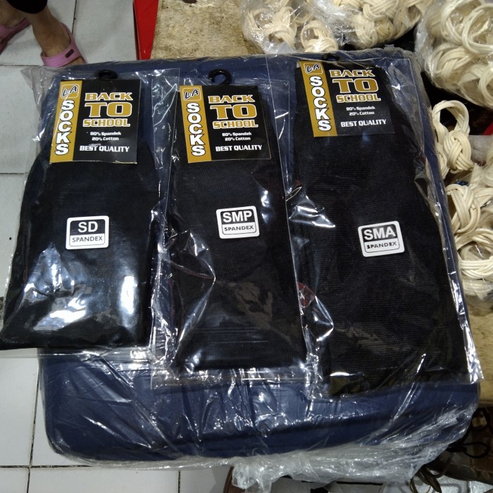 Kaos kaki Pramuka Lambang dan Polos SD SMP SMA