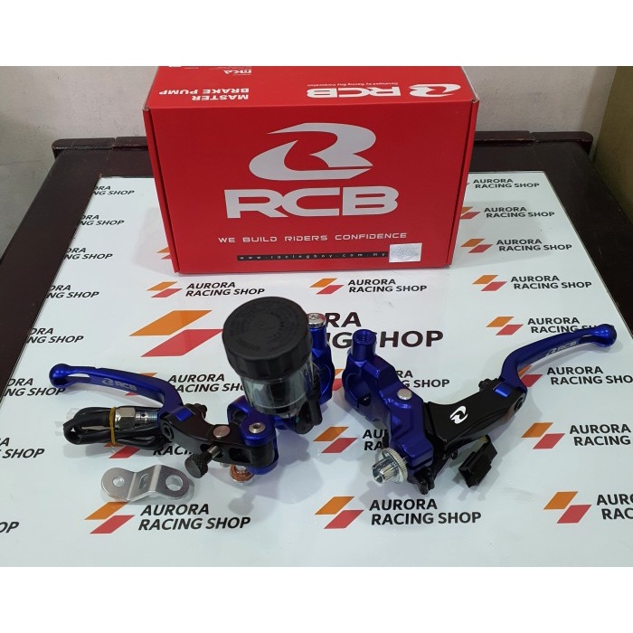 MASTER REM RCB & HANDLE RCB S1 REM / KOPLING WARNA BIRU SIAP KIRIM