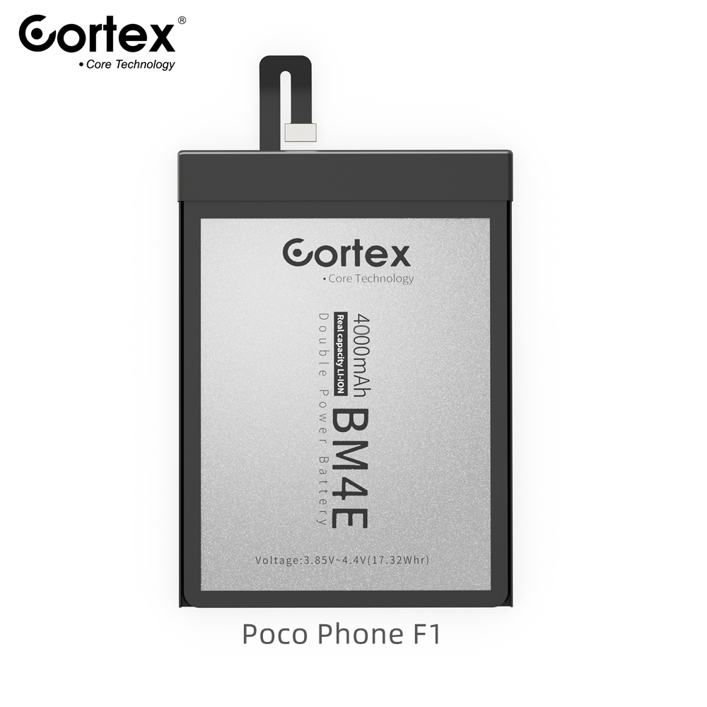 TerLengkapDong- Cortex - BM4E BM 4E Pocophone F1 Original Double Power IC Real Capacity Batre Batrai