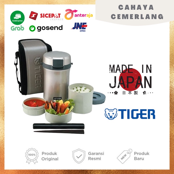 PREMIUM Tiger Stainless Steel Set Lunch Box