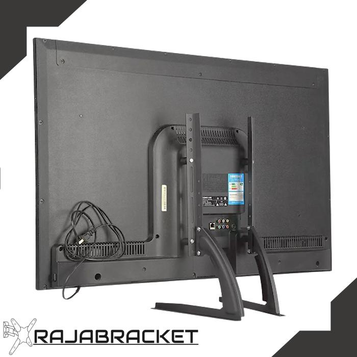 PREMIUM Bracket TV Kaki Meja 19 22 24 27 32 40 inch Bracket Kaki TV Meja Pengganti Kaki TV