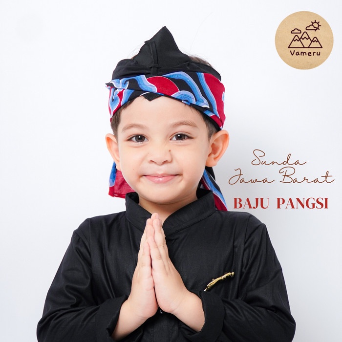 Kostum Pangsi Sunda Anak Pakaian Adat Jawa Barat