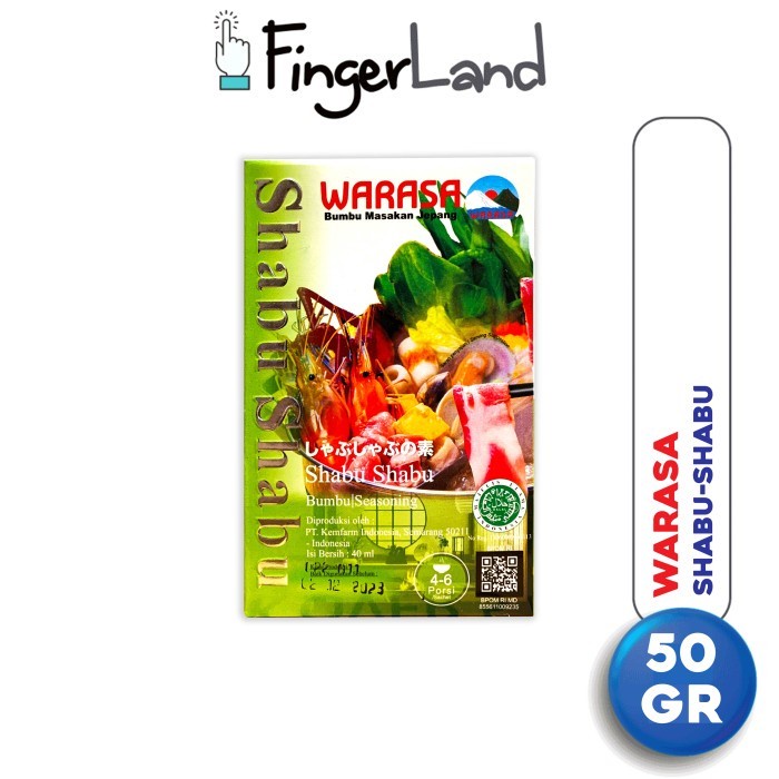 

HL593 WARASA Shabu-Shabu 50 gram Bumbu Shabu-Shabu Instan SALE