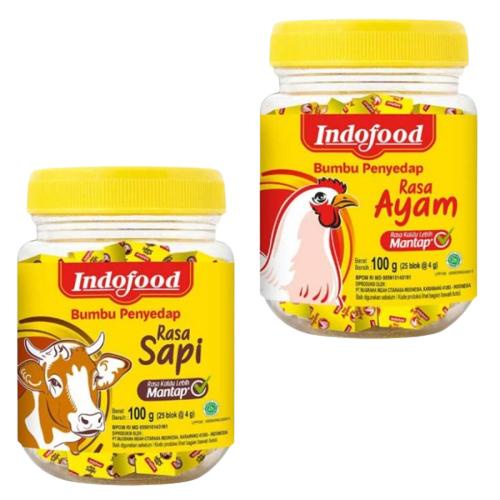 

PT558 Bumbu Kaldu Blok Indofood Ayam Sapi Kemasan Botol 100 Gram Instan Kuah STOK TERBATAS