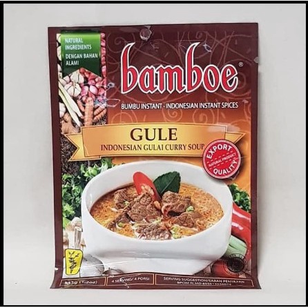 

EH302 Bamboe Bumbu Instan Rendang - Opor - Kari - Gule - Sop - Semur 50 gr CUCI GUDANG