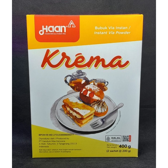 

Lezat- Haan Krema Bubuk Vla 400g