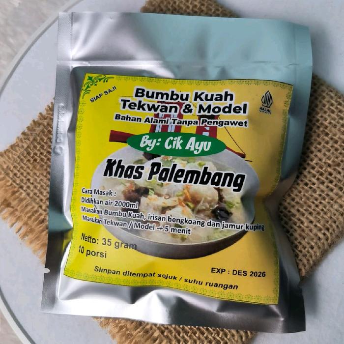 

BM308 Bumbu Kuah Tekwan & Model Tumis Basah Instan 35 gr DISKON