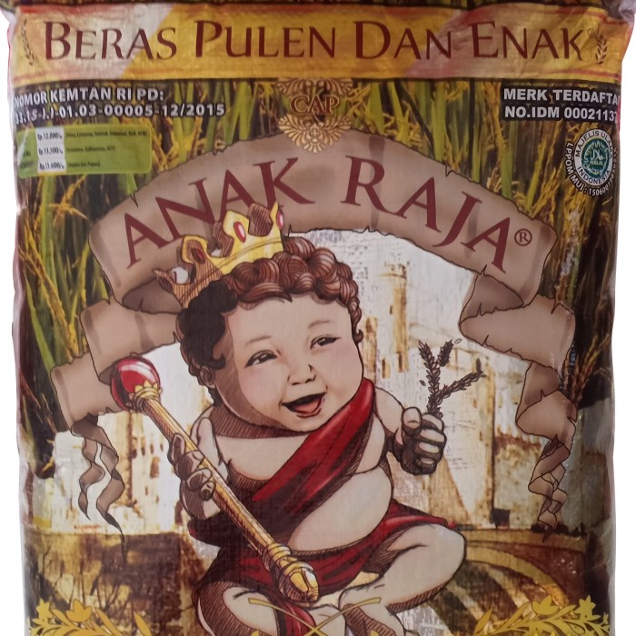 

Lezat- Beras Anak Raja 5 kg Pulen dan Enak