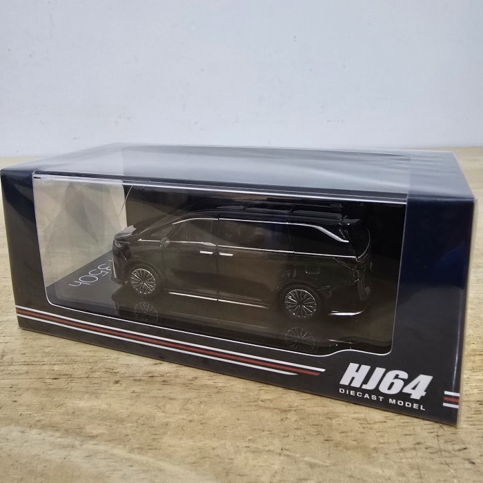 HOBBY JAPAN HJ643076BBK LEXUS LM 350H LHD 7 SEATER BLACK DIECAST KOLEKSI MOBIL MAINAN MINI SCALE