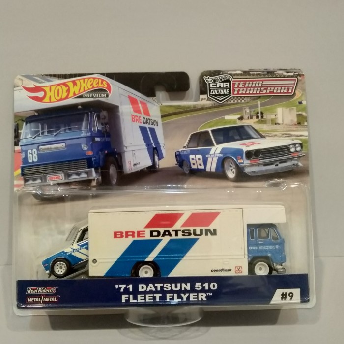 HOT WHEELS HOTWHEELS TEAM TRANSPORT '71 DATSUN 510