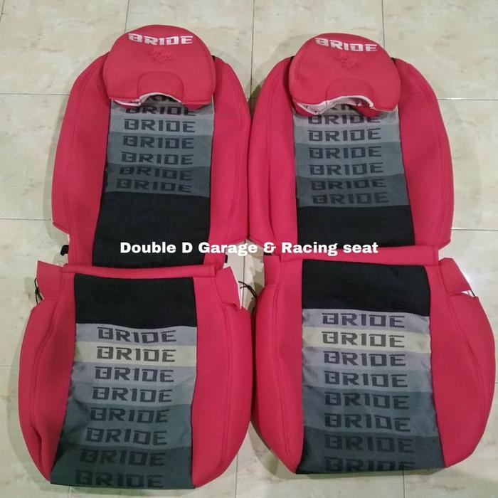 PREMIUM cover jok depan Honda jazz gd3