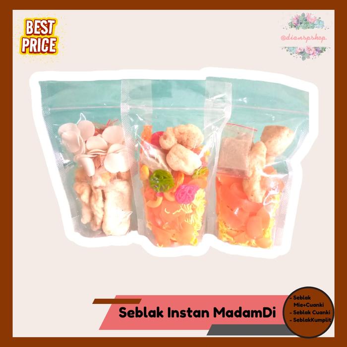 

NX430 Seblak Instan Madam Di Lengkap dengan bumbu kencur BIG SALE