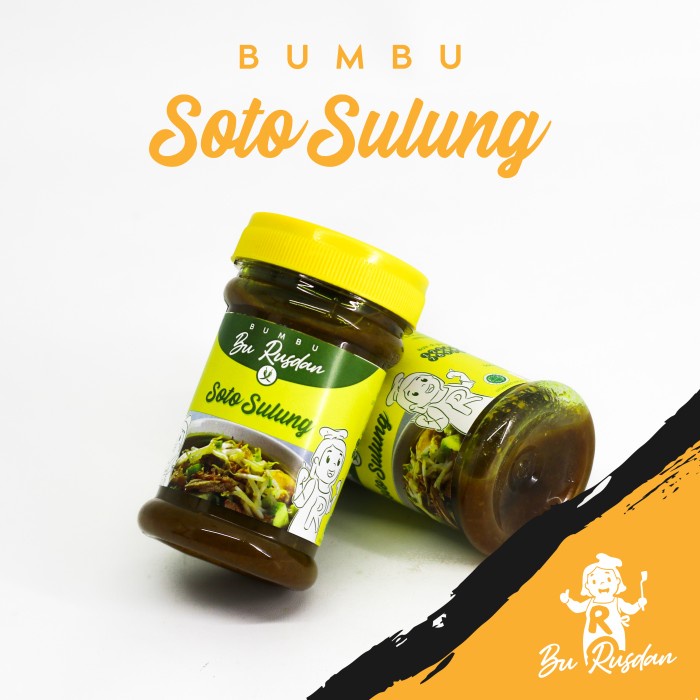 

AL945 Bumbu Soto Sulung Bu Rusdan Kemasan Botol 170gr Bumbu Instan FREE ONGKIR