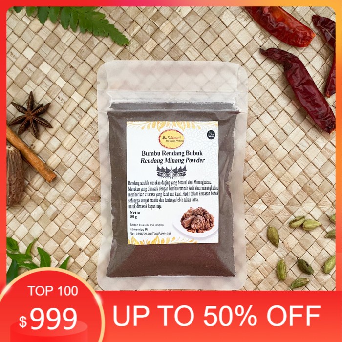 

CG239 Bumbu Rendang Instan Spesial / Rendang Minang seasoning GRATIS ONGKIR