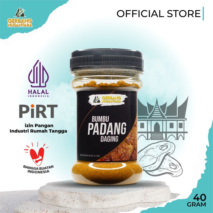 

HX820 Gerbang Nusantara Rasa Rempah Bumbu Padang Daging Rendang Sapi Instan PROMO SPECIAL