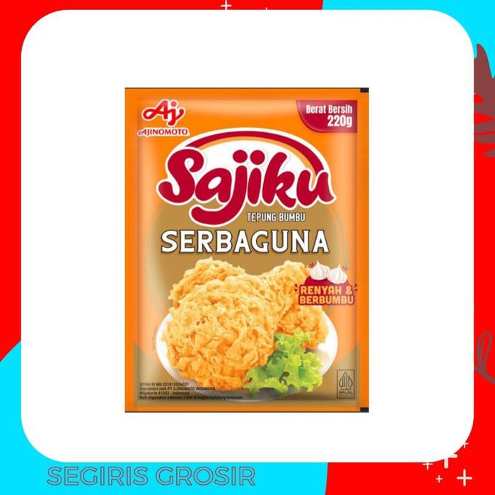 

PI145 TEPUNG BUMBU INSTAN SAJIKU SERBAGUNA 220g CUCI GUDANG