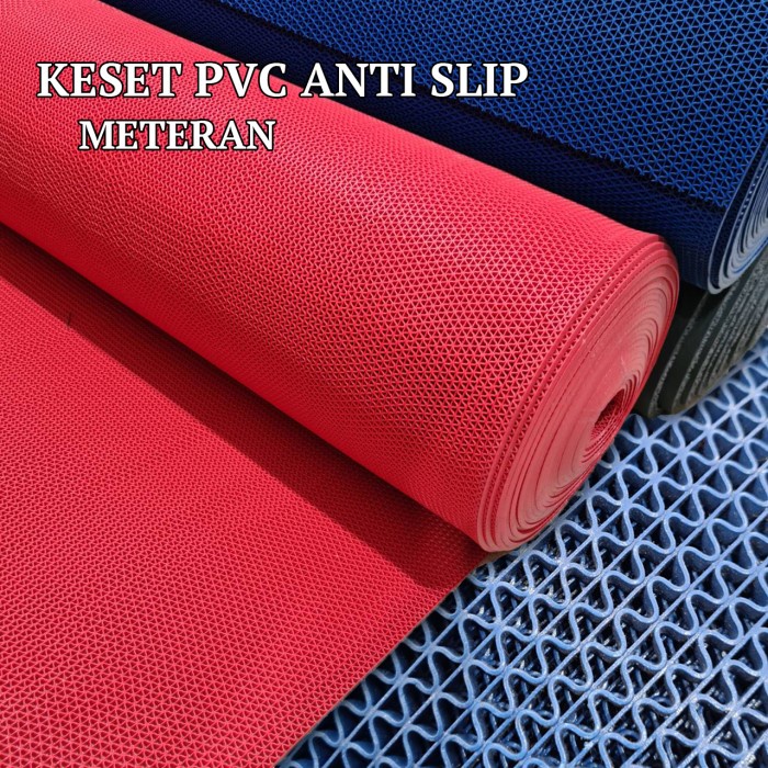 PREMIUM Keset Karpet PVC Anti Slip Kamar Mandi Meteran
