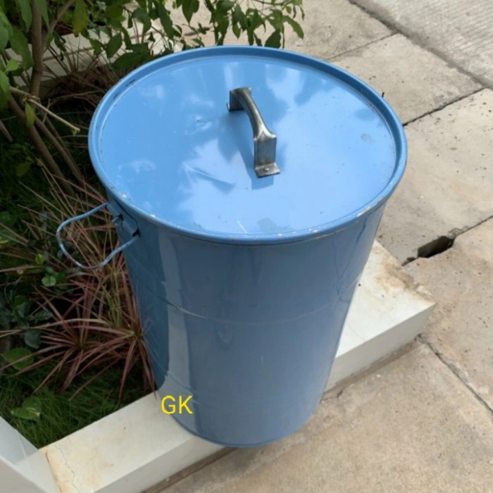 PREMIUM drum besi/tong sampah/tempat bakar sampah 60 liter
