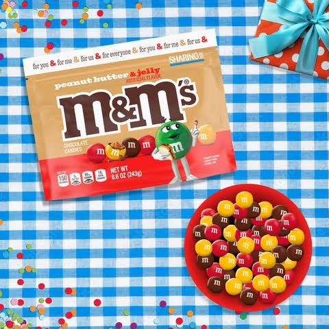 

M&M'S PEANUT BUTTER & JELLY