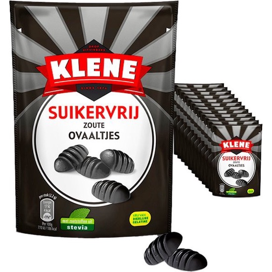 

Holland Klene Suikervrij Licorice Sugar Free - Permen licorice bebas gula