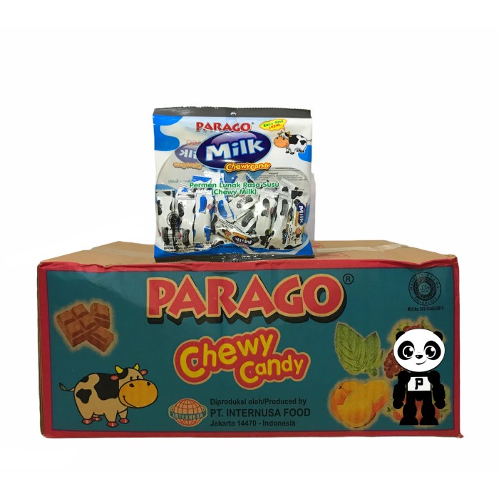 

Parago Permen Susu 1 Dus Isi 50 Pack X 60g Milk Chewy Candy