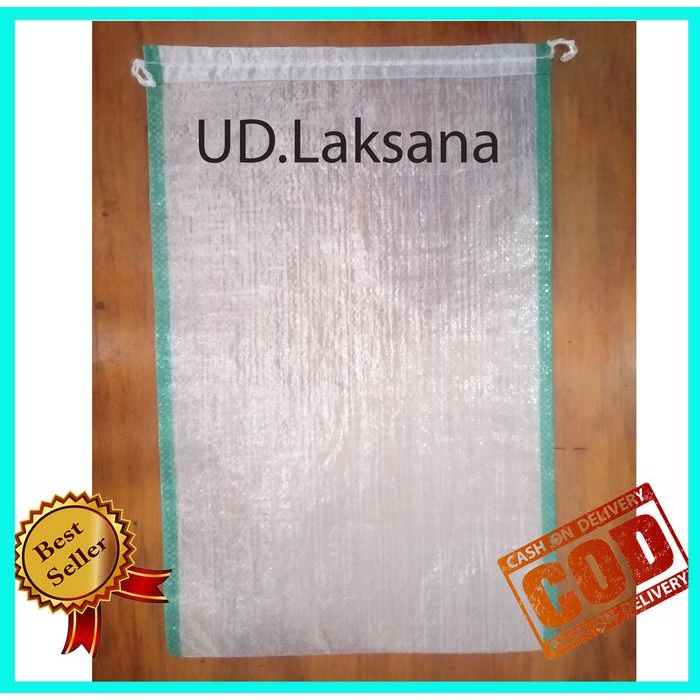 

Lezat- karung beras 10 kg transparan isi 100 pcs