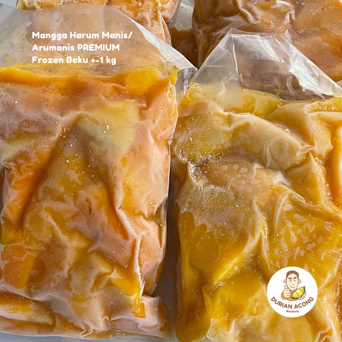 

Lezat- Mangga Harum Manis / Arumanis Premium Frozen Beku +- 1 kg