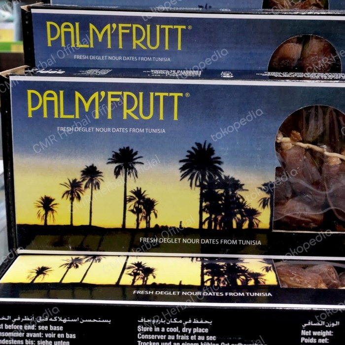 

Lezat- Buah Kurma Tunisia Tangkai Palm Frutt 500 gram