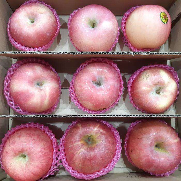 

Lezat- MURAH Buah Apel Fuji Rosy Blush 1kg Jumbo Premium import HARGA GROSIR