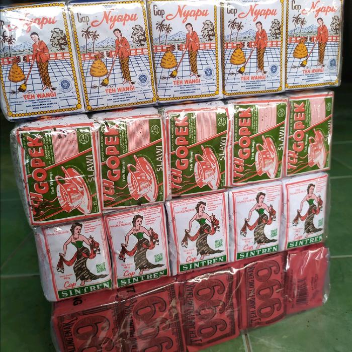 

Teh Gopek Nyapu Sintren 999 isi 40 Pcs / 4 Press Grosir