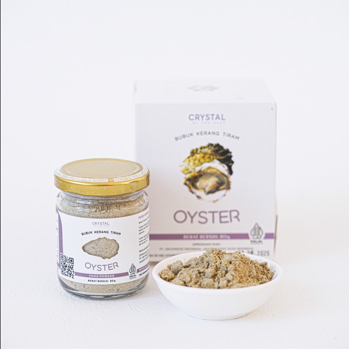 

Lezat- Crystal of the Sea Oyster Powder (80GR) / Bubuk Kerang Tiram