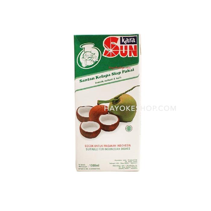 

Lezat- SUN KARA SANTAN KELAPA 1000 ml x 12 pcs/karton