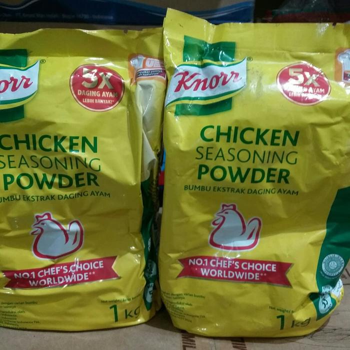 

Lezat- Knorr Ayam/knorr Chiken Seasoning Powder Refiel 1kg/1000gr
