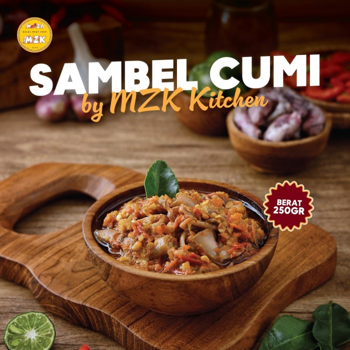 

Lezat- Sambel Cumi by MZK