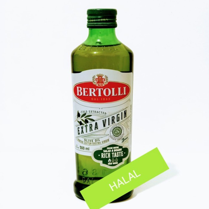 

Lezat- BERTOLLI EXTRA VIRGIN OLIVE OIL 500ML MINYAK ZAITUN BERTOLI GOJEK ONLY