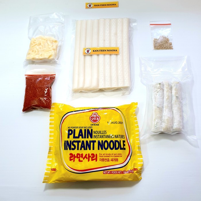Rappoki Odeng Cheese/Ramen Toppoki/Ramen Tteokbokki/Ramen Korea/Odeng