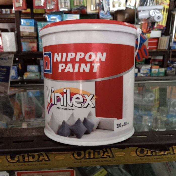 

Lezat- Cat Vinilex 300 5kg galon TERMURAH gosend Bandung area