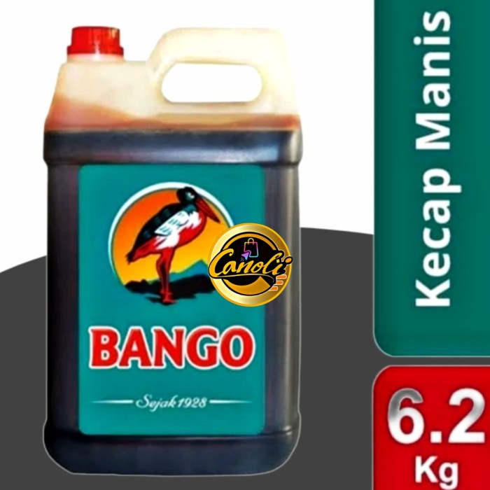 

Lezat- Kecap Bango Jerigen 6,5kg