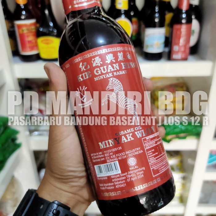 

Lezat- KIE GUAN HING MINYAK WIJEN 600 ML