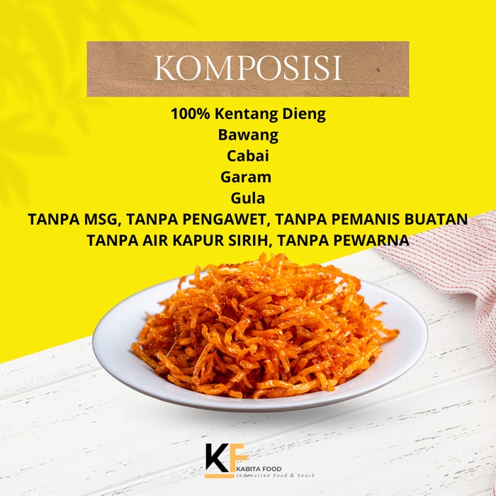 

Kentang Mustofa Kabita Original (Toples 1.000ml)