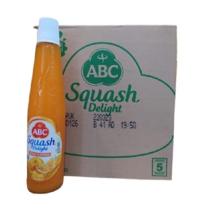 

ABC Squash Delight Jeruk 1 dus isi 12 botol beling / Sirup ABC Rasa Jeruk