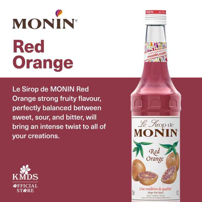 

Monin Red Orange 70CL 700 ML