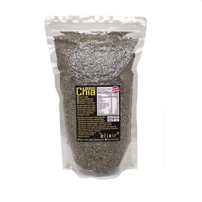

(GoodSeller) chia seed 1kg / chia seeds / biji chia / chia / superfood