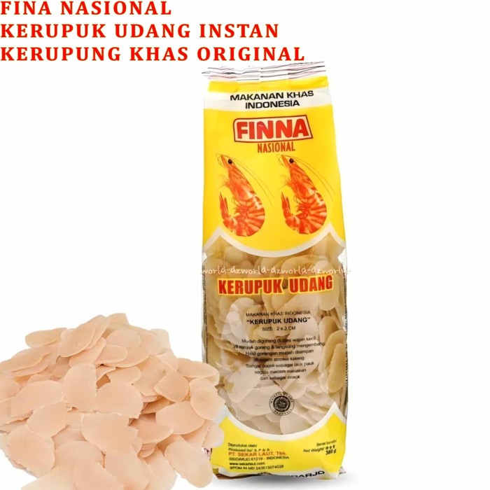 

Kerupuk Udang Nasional * Kerupuk Finna * Kerupuk Udang Original * 380gr