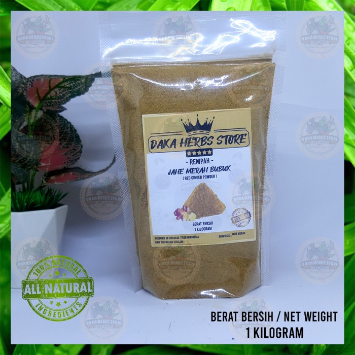 

Lezat- JAHE MERAH BUBUK MURNI TANPA CAMPURAN 1 KG