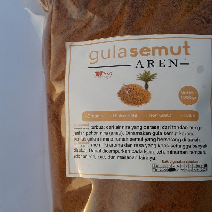 

Lezat- Palm Sugar Gula Semut Aren 1 Kg