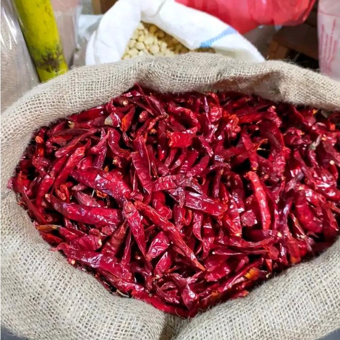 

Lezat- CABE CAPLAK TEJA RAWIT KERING ESTRA PEDAS KEMASAN 1 KG PACKING