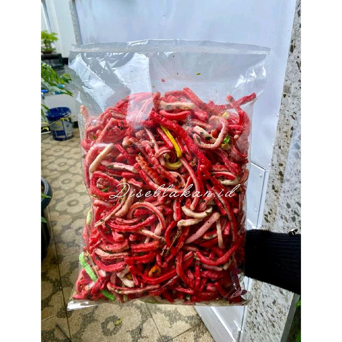 

Kerupuk jaat original daun jeruk kemasan 1kg