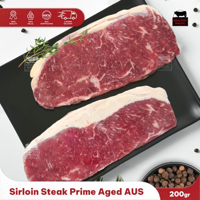 

Lezat- Australian Sirloin Beef Steak 250gr
